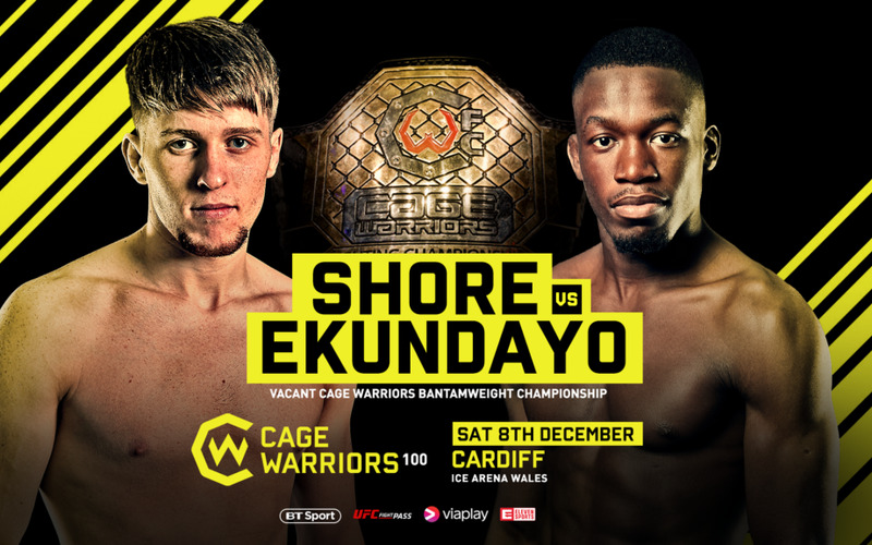 Image for Mike Ekundayo vs. Jack Shore Official for Cage Warriors 100