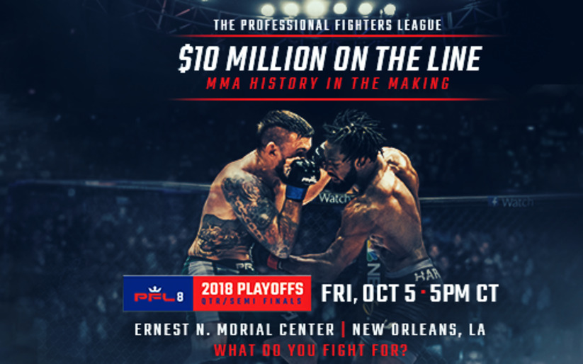 Image for PFL 8 New Orleans Live Results