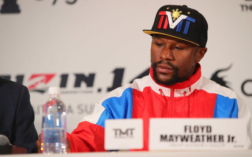 Image for Floyd Mayweather claims he did not agree to fight Tenshin Nasukawa at RIZIN 14