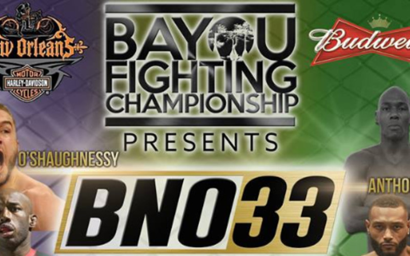 Image for Bayou Fighting Championship: Battle of New Orleans 33 Co-Main Event Title Fight