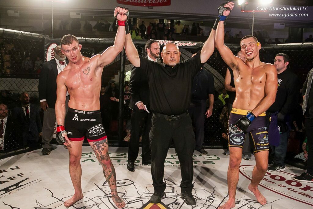 Josh Harvey Frustrated with Majority Draw at Cage Titans 41 - MMA Sucka