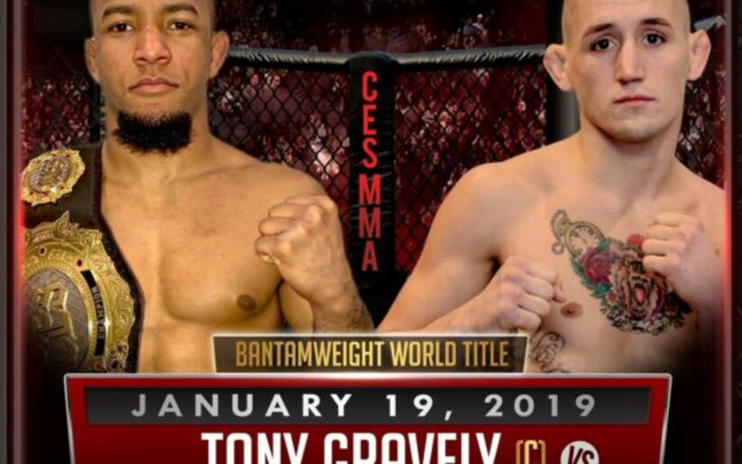 Image for Tony Gravely defends Bantamweight Title Against Kris Moutinho at CES 54