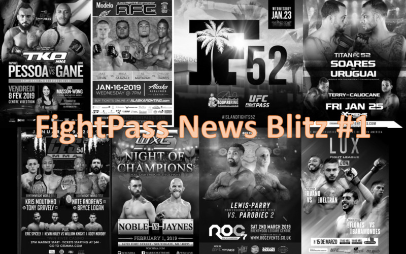 Image for Fight Pass News Blitz #1 | 26 Dec 2018