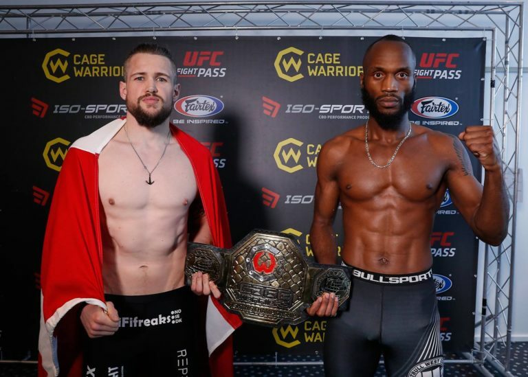 Cage Warriors 103 Results