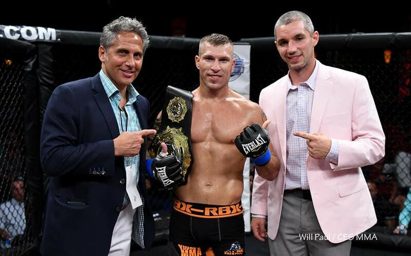 Image for Bruce Boyington Defends CES Featherweight Title at CES 56