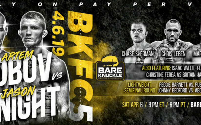 Image for Bare Knuckle FC 5: Lobov vs. Knight – Results
