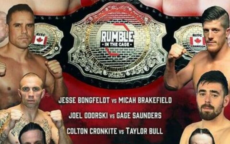 Image for Rumble in the Cage 61 Live Results