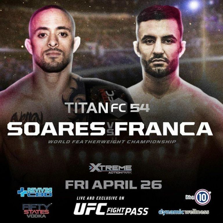 Titan FC 54: Soares vs. Franca Live Results