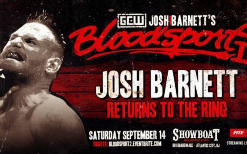 Image for Game Changer Wrestling Presents Josh Barnett’s Bloodsport 2 Results