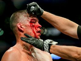 UFC 244 Nathan Diaz Scar Tissue