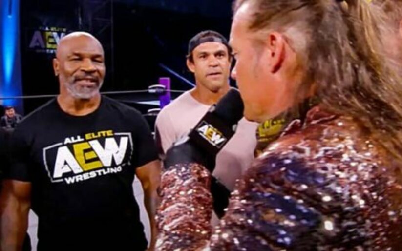 Image for MMA Legends Vitor Belfort and Rashad Evans Join Mike Tyson on AEW Dynamite