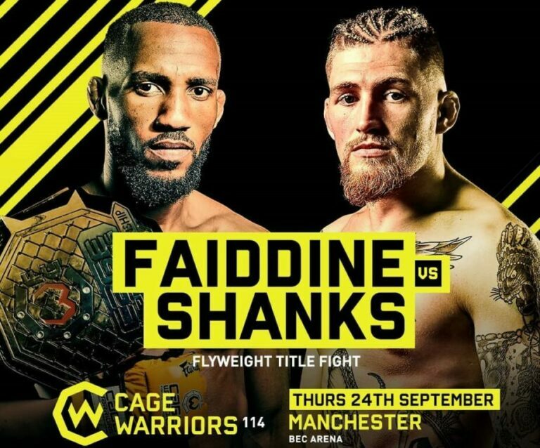 Cage Warriors 114 Results