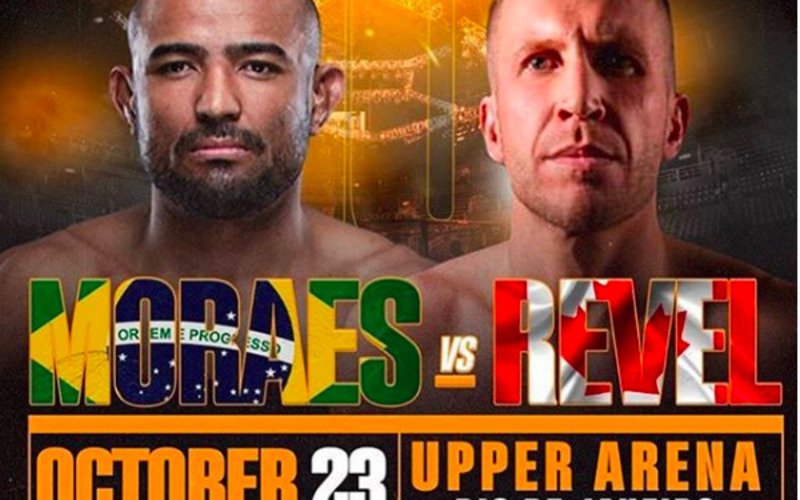 Image for Jared Revel Heads to Rio to Take on Sergio Moraes at Taura MMA 10