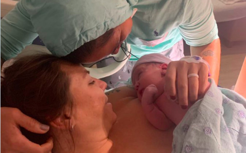 Image for Amanda Nunes and Nina Ansaroff Welcome First Baby