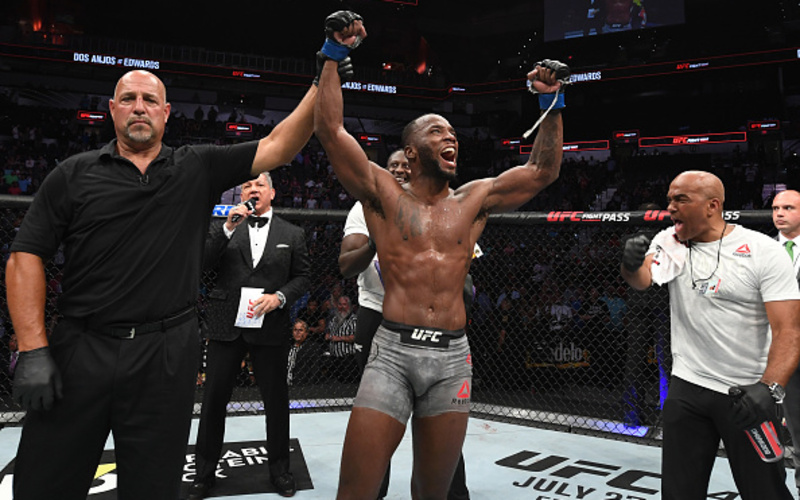 Image for Leon Edwards ranked again, booked against Chimaev