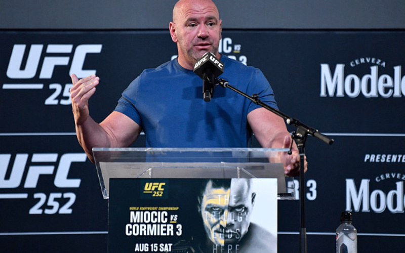 Image for Dana White Embraces his Conservative Approach with Media