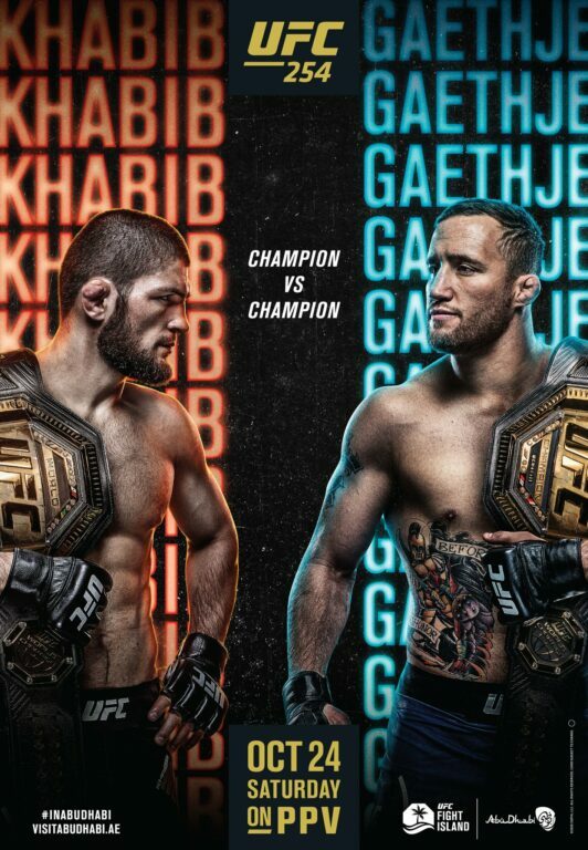 UFC 254: Khabib Vs Gaethje - Main Card Preview