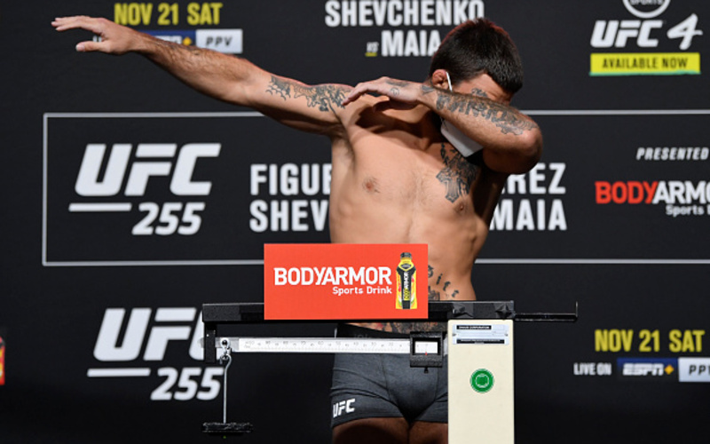 Image for UFC 255 Weigh-ins: Mike Perry Misses Weight