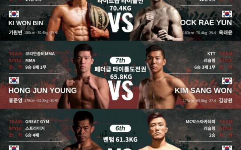 Image for Double G 5: Han Seul Kim vs Tae Ho Jin preview
