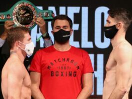 Canelo Alvarez vs Callum Smith results