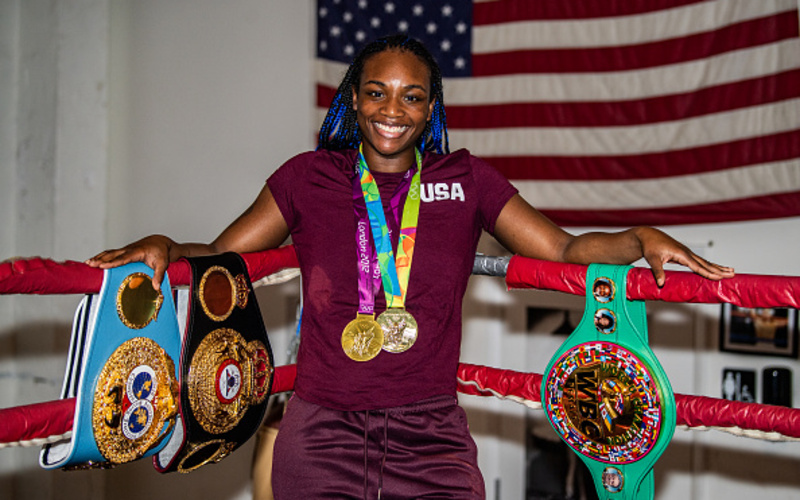 Image for Two-Time Olympic Gold Medalist Claressa Shields Signs with PFL
