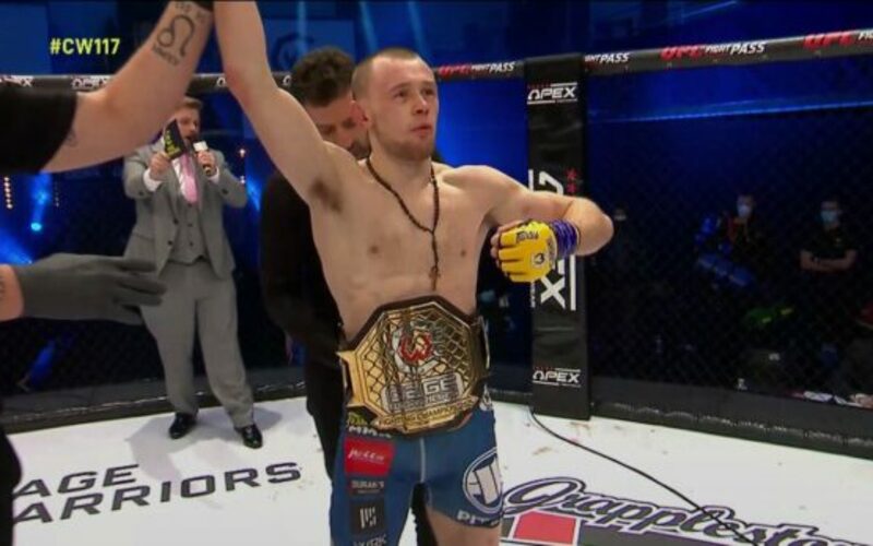 Image for Jake Hadley wins Cage Warriors Flyweight Championship