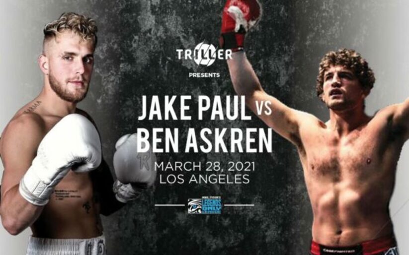 Image for Jake Paul vs Ben Askren Boxing Match Set For 2021