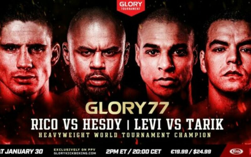 Image for GLORY 77 Full Fight Card and Event Information