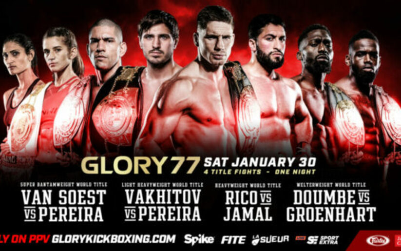 Image for GLORY 77 Kicks In the New Year on FITE Pay Per View