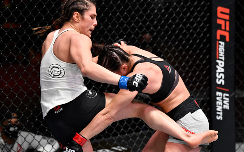 Image for Alexa Grasso Takes Unanimous Decision Against Maycee Barber at UFC 258
