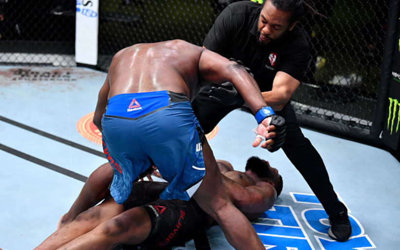 Image for Derrick Lewis Smashes Curtis Blaydes with 2nd Round KO!