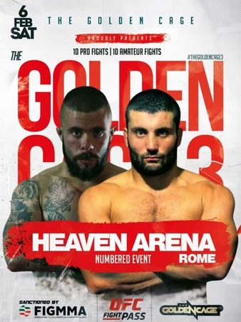 The Golden Cage 3: Damiani vs Saccaro 2 Results - MMA Sucka