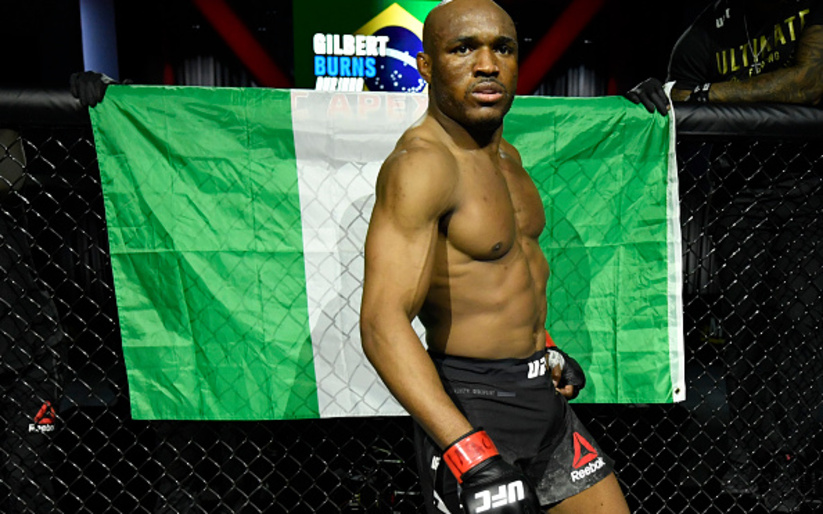 Image for Kamaru Usman Finishes Gilbert Burns in Round 3 at UFC 258