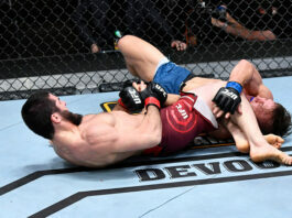 Islam Makhachev Arm Triangles Drew Dober At Ufc 259