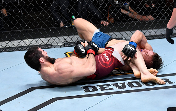 Islam Makhachev Submits Drew Dober at UFC 259 - MMA Sucka