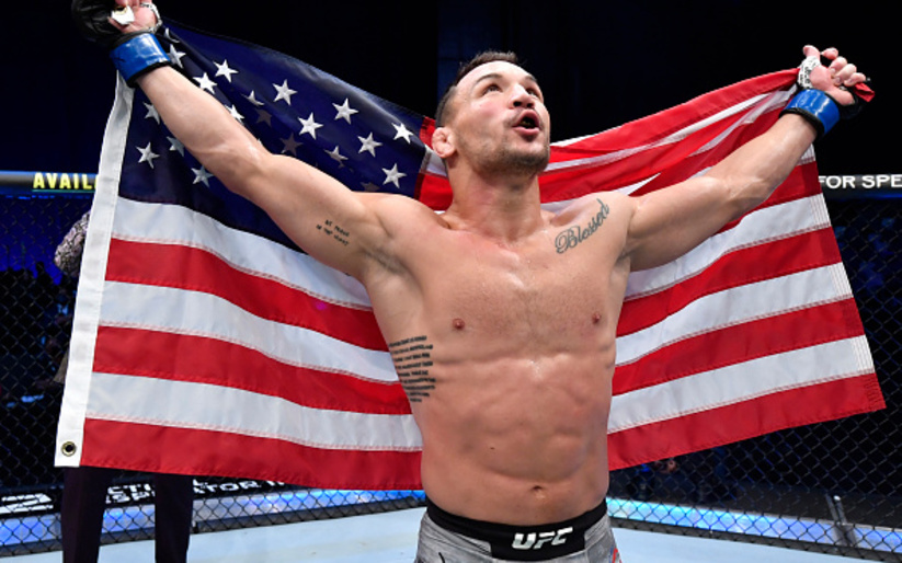 Image for Michael Chandler vs. Charles Oliveira Vacant UFC Lightweight Title Fight Set for UFC 262