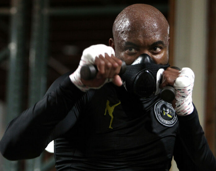 Anderson Silva Open Workout Photos May 19