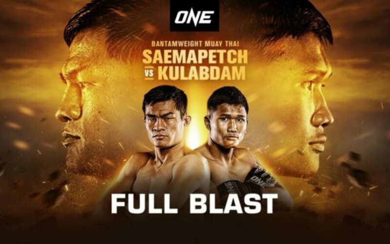 Image for ONE: Full Blast Fight Card Announced