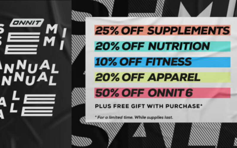 Image for Onnit Semi Annual Sale Has Begun