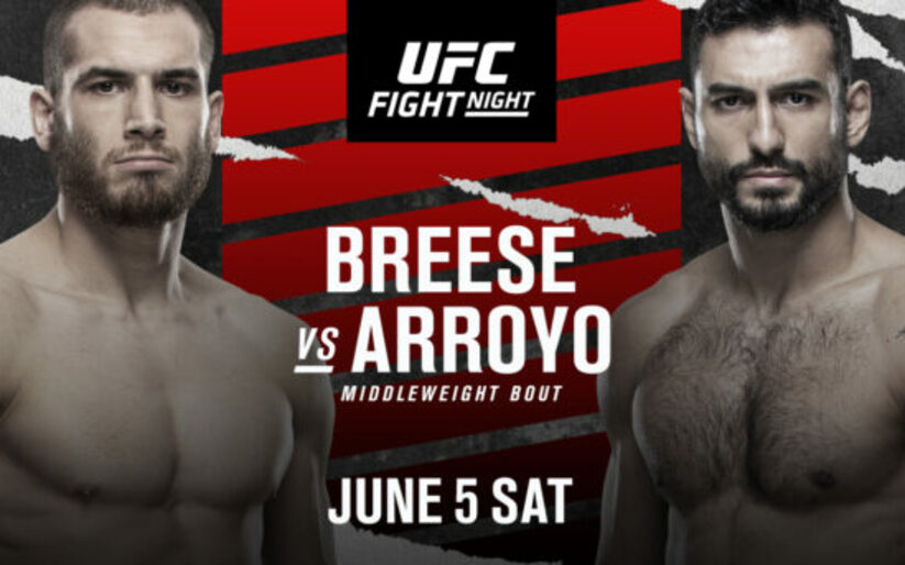 Image for Tom Breese vs. Antonio Arroyo – UFC Vegas 28 Preview