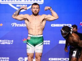 Lance Palmer, one of the best MMA fighters from Ohio.