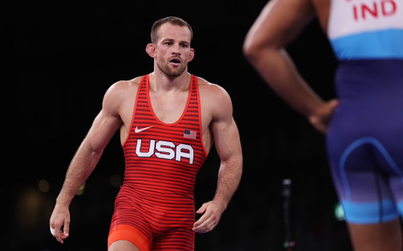 Image for David Taylor scores three technical falls, will face Hassan Yazdani for Olympic gold