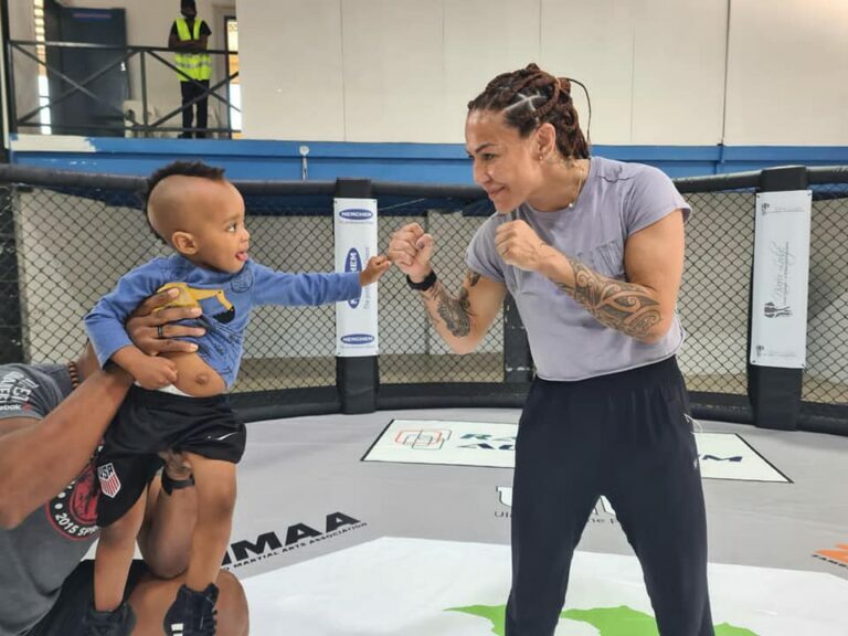 Cris Cyborg Helps Launch Women’s MMA in Zambia