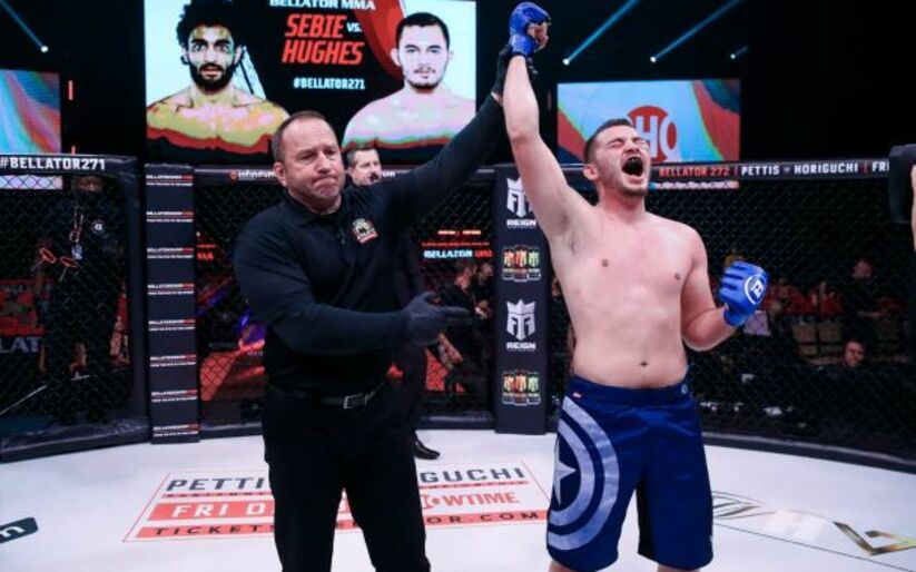 Image for Bellator’s New Talent: 20-Year-Old Ethan Hughes