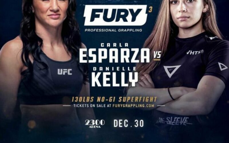 Image for Carla Esparza Replaces Rose Namajunas in Fury Pro Grappling 3 Main Event