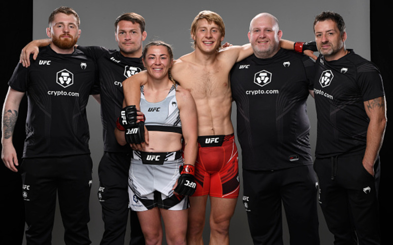 Image for Molly McCann and Paddy Pimblett Signed for UFC London