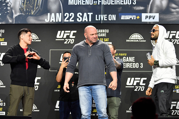 Brandon Moreno vs Deiveson Figueiredo