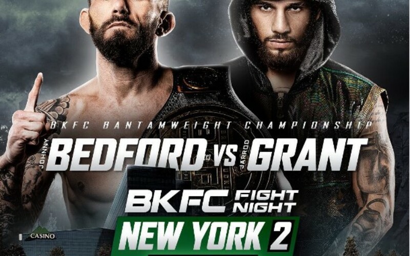 Image for Johnny Bedford vs Jarod Grant for Bantamweight Title Official for BKFC Fight Night New York 2