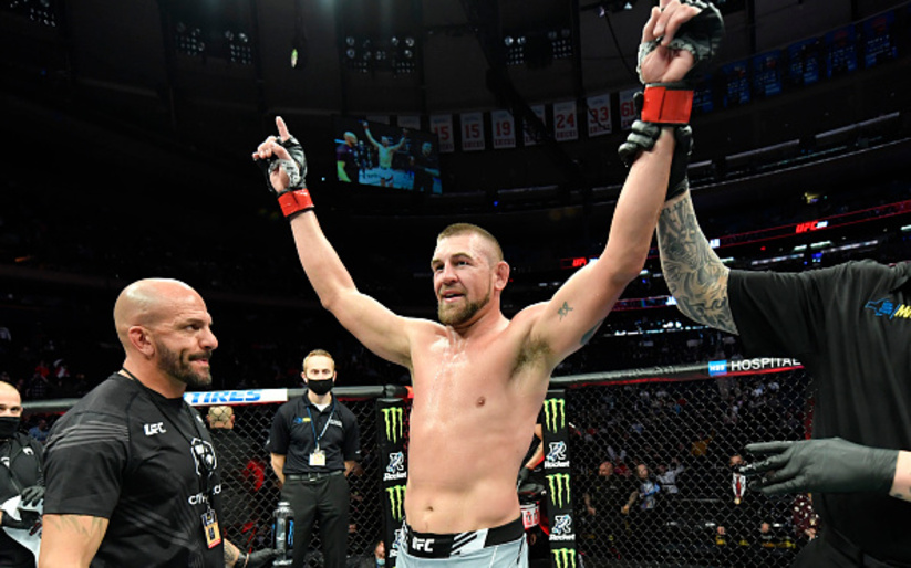 Image for Dustin Jacoby Feels He Has ‘Very Big’ Edge In Stand-Up vs. Michał Oleksiejczuk: UFC 272