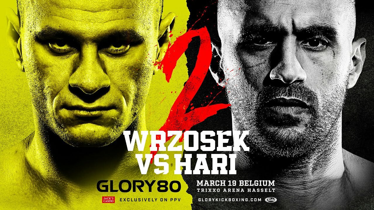 GLORY 80 Results - Arkadiusz Wrzosek vs Badr Hari